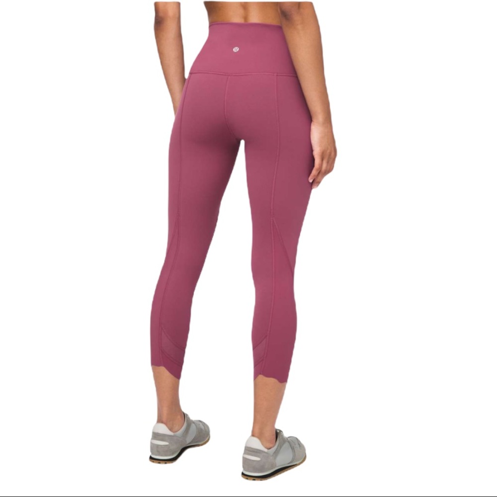 NWT Lululemon Wunder Under High Rise Crop 23" Sclp - Picture 5 of 12